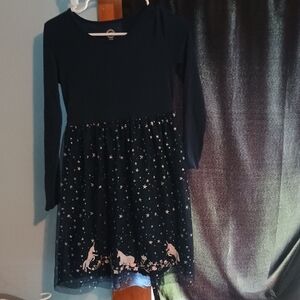 Wonder Nation Midnight Blue Unicorn Dress